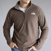 Fleece - The North Face Mens Textured Cap Rock 1/4 Zip