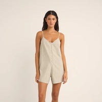 Romper - Rhythm Valley Stripe Adjustable Romper