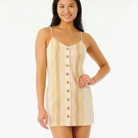 Dress - Rip Curl Classic Surf Stripe Button Through Dress