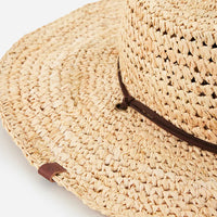 Straw Hat - Rip Curl Crushable Straw Cowgirl Hat