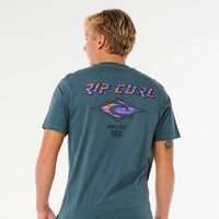 Tee - Rip Curl Mens Sessions Fade Out Icon Tee