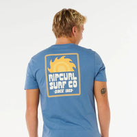 Tee - Rip Curl Mens Pacific Rinse Sunrise Tee