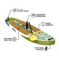 Paddle Board - Bote WULF Aero 11'4" Native Dune Inflatable Paddle Board