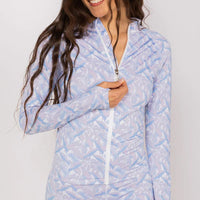 Ladies Sun Shirt - Reel Skipper Full Zip Rashie Sun Shirt