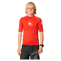 Boys Sun Shirt - Rip Curl Waves UPF Short Sleeve Sun Shirt
