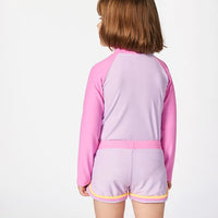 Girls Sun Shirt - Rip Curl Rainbow Tide Rashguard (3-8)