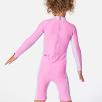 Girls Bathing Suit - Rip Curl Rainbow Tide Springsuit (1-8yrs)