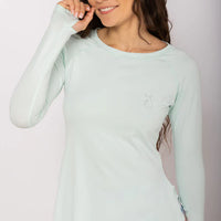 Ladies Sun Shirt - Reel Skipper Flowy Performance Top