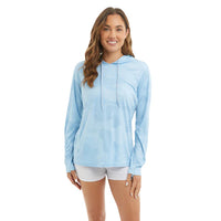 Ladies Sun Shirt - Pelagic Vaportek Hooded Fishing Shirt