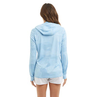 Ladies Sun Shirt - Pelagic Vaportek Hooded Fishing Shirt