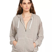 Fleece - Volcom Lil Frenchie Zip Front Hoodie