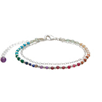 Bracelet - Lotus and Luna 2mm Healing Bracelet