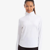 Ladies Sun Shirt - BloqUV Relaxed Mock Zip Top