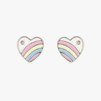 Earring - Pura Vida Pastel Heart Stud