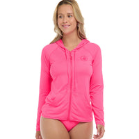 Ladies Rashguard - Body Glove Barbara Hoodie Rashguard