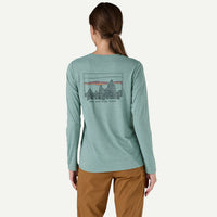 Tee - Patagonia Women's Capilene Cool Daily Long Sleeve Graphic Shirt