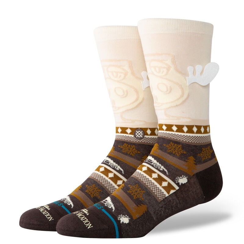 Stance - Unisex Crew Socks -  Have Some Eggnog