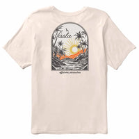 Tee - Vissla Sunset Shadows Cosmic Wash Tee