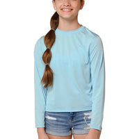 Girls Sun Shirt - In Gear Girls Long Sleeve Sun Shirt