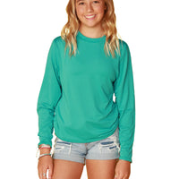 Girls Sun Shirt - In Gear Girls Long Sleeve Sun Shirt