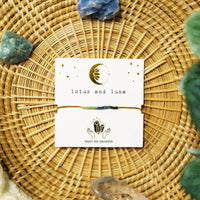 Bracelet - Lotus and Luna Goddess Bracelet