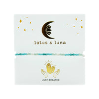 Bracelet - Lotus and Luna Goddess Bracelet