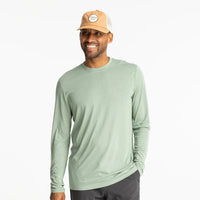 Mens Sun Shirt - Free Fly Bamboo Lightweight Long Sleeve Shirt