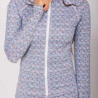 Ladies Sun Shirt - Reel Skipper Full Zip Rashie Sun Shirt