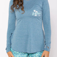 Ladies Sun Shirt - Reel Skipper Flowy Performance Top