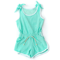 Girls Romper - Shade Critters Girls Terry Active Romper
