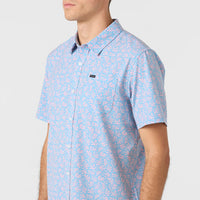 Woven Shirt - O'Neill Trvlr UPF Traverse Slub Relaxed Fit Shirt