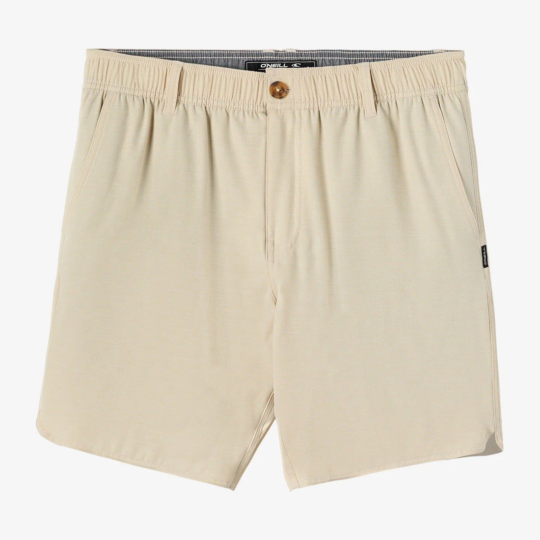 Walk Short - O'Neill Reserve Light Check 18" Scallop Hybrid Short