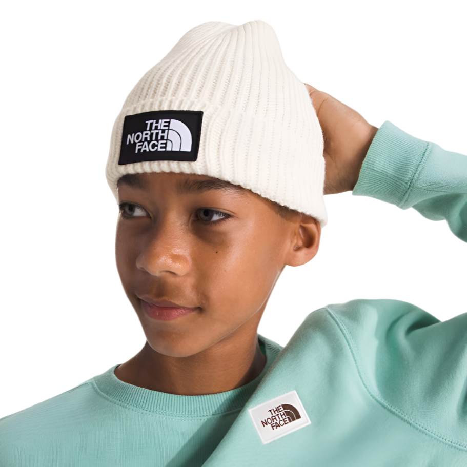 Beanie - North Face Kids Box Logo Cuffed Beanie