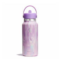 Wide Mouth Bottle - 32oz With Flex Straw Cap