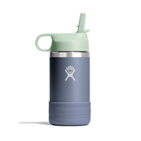 Wide Mouth Bottle - 12oz Kids With Flex Straw Cap