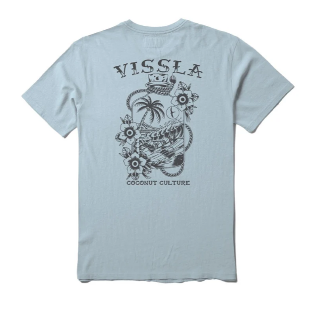 Tee - Vissla Coconut Culture Pocket Tee