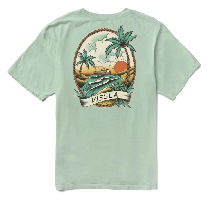 Tee - Vissla Captain Premium Organic Pocket tee