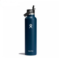 Standard Mouth Bottle - 24oz With Flex Straw Cap