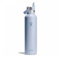Standard Mouth Bottle - 24oz With Flex Straw Cap