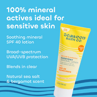 Seaweed Bath Co. Everyday Mineral Lotion SPF 40