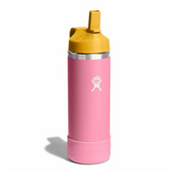 Wide Mouth Bottle - 18oz Kids With Flex Straw Cap