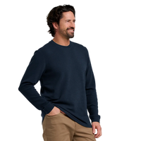 Mens Fleece - Free Fly Waffle Crew