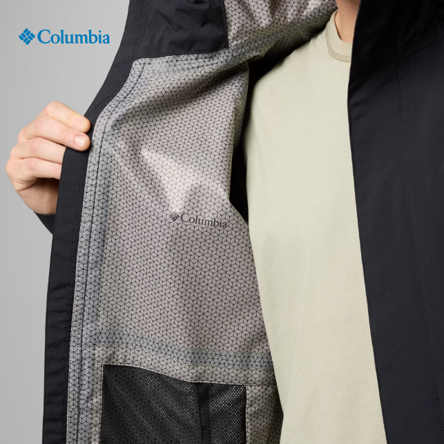 Mens Jacket - Columbia Earth Explorer II Rain Shell