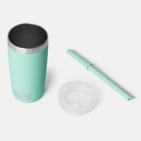 Water Bottle - Rambler Jr 10oz Tumbler with Silicone Straw Lid