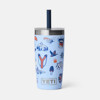 Water Bottle - Rambler Jr 10oz Tumbler with Silicone Straw Lid
