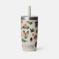 Water Bottle - Rambler Jr 10oz Tumbler with Silicone Straw Lid