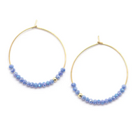 Earring - Salty Cali Sprinkle Hoops