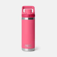 Water Bottle - 18oz Rambler Bottle with Flip Chug Cap