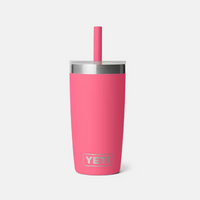 Water Bottle - Rambler Jr 10oz Tumbler with Silicone Straw Lid