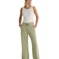 Ladies Pant - Free Fly Bamboo Lightweight Fleece Wide Leg Pant